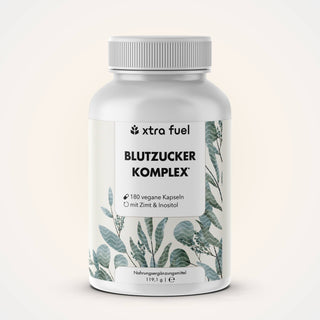 Bloedsuikercomplex* - voedingsstoffenmix met Ceylon kaneel, inositol & olijfblad