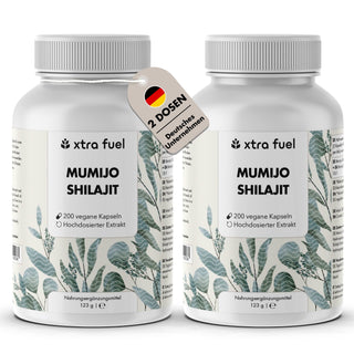 Shilajit-capsules - 200x Mumijo-capsules - prijs-prestatiewinnaar