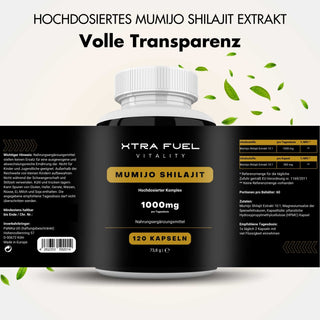 Shilajit (Mumijo) Kapseln mumijo XTRA FUEL   