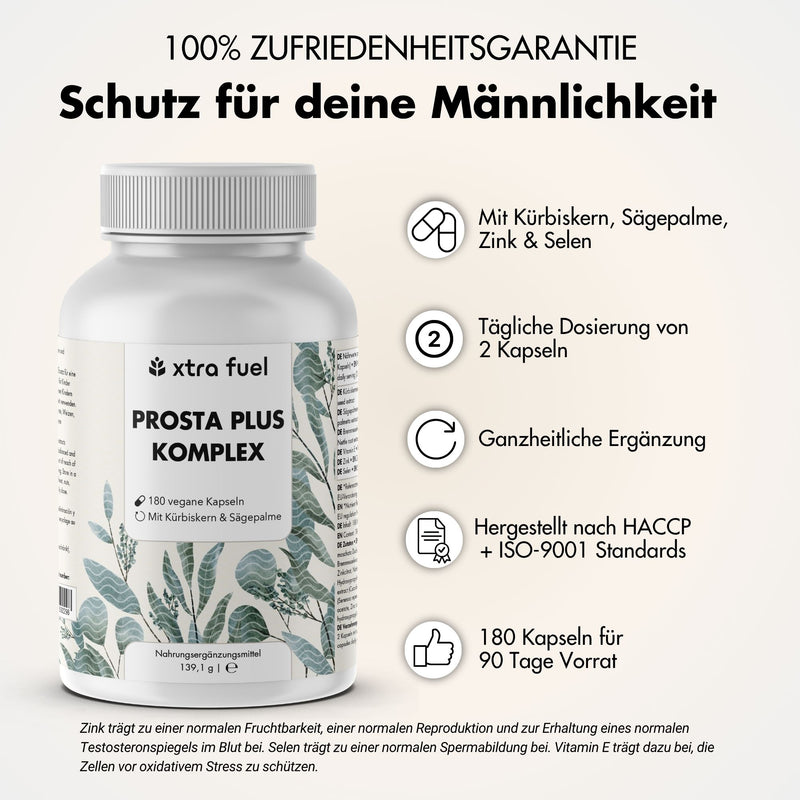 Prostaatcapsules - Prosta Plus Complex - hooggedoseerde formule