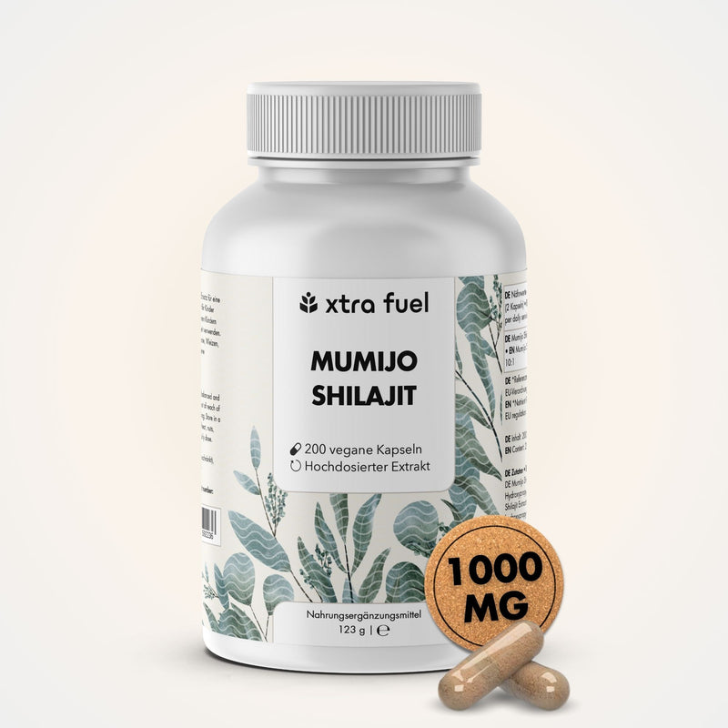 Shilajit capsules met >80% fulvozuur - Prijs-prestatie winnaar - Originele Himalaya Shilajit