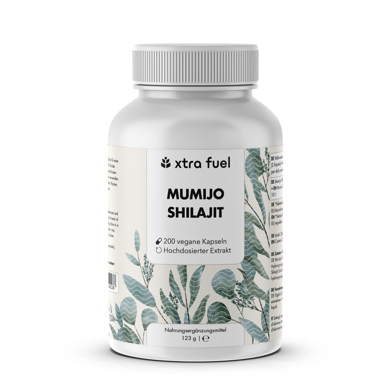 Shilajit-capsules - 200x Mumijo-capsules - prijs-prestatiewinnaar