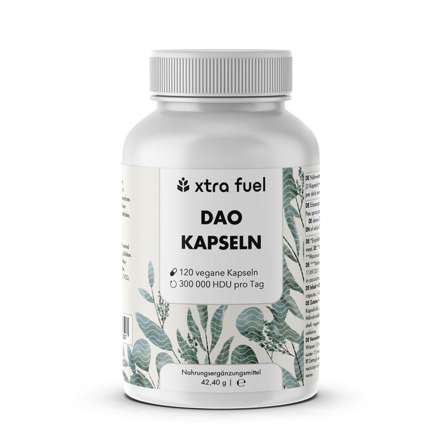 DAO-capsules - Veganistisch diamine-oxidase uit erwtenscheuten - 300.000 HDU