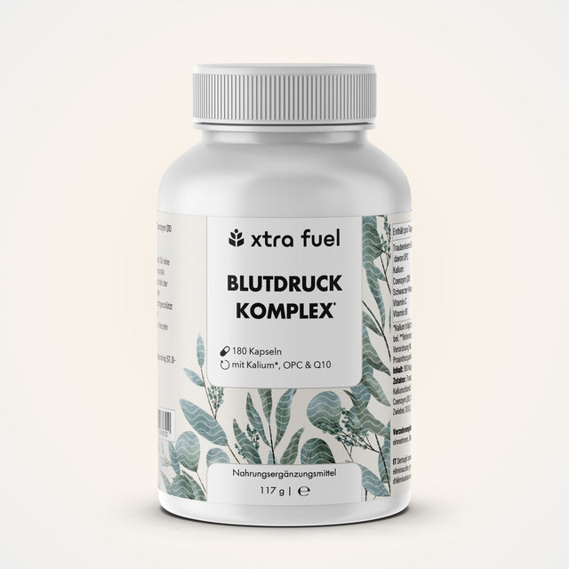 Bloeddrukcapsules* - OPC met kalium, Q10, zwarte knoflook & vitamine C