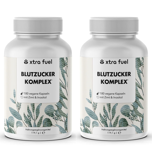 Bloedsuikercomplex* - voedingsstoffenmix met Ceylon kaneel, inositol & olijfblad