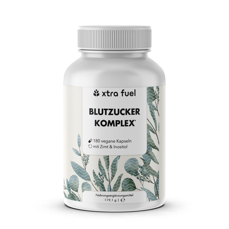 Bloedsuikercomplex* - voedingsstoffenmix met Ceylon kaneel, inositol & olijfblad