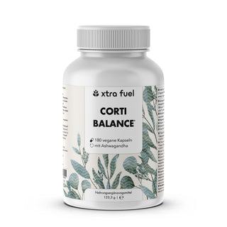 Cortisol-capsules* - Corti Balance* - voedingsstoffenmix met ashwagandha, rhodiola & vitamine B6