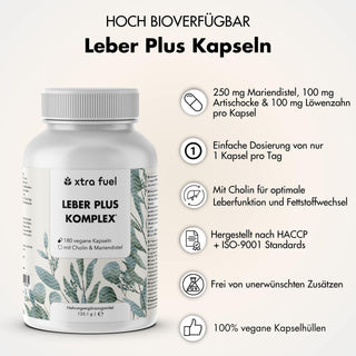 Liver Plus Complex* - Leverkuur - Effectieve formule met mariadistel, artisjok & paardenbloem