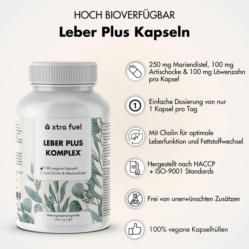Liver Plus Complex* - Leverkuur - Effectieve formule met mariadistel, artisjok & paardenbloem