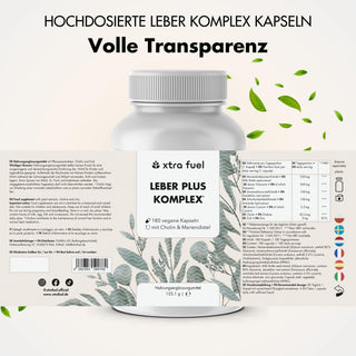 Liver Plus Complex* - Leverkuur - Effectieve formule met mariadistel, artisjok & paardenbloem