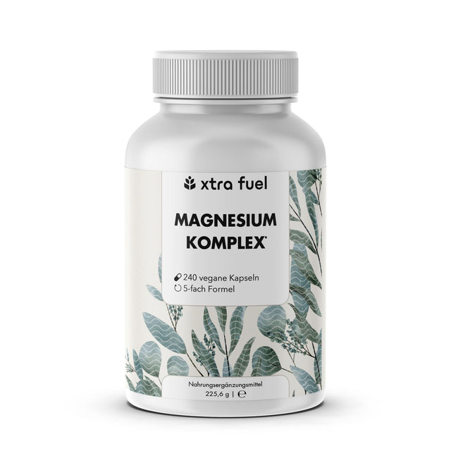 Magnesium complex* - 5-voudige formule met 400mg elementair magnesium