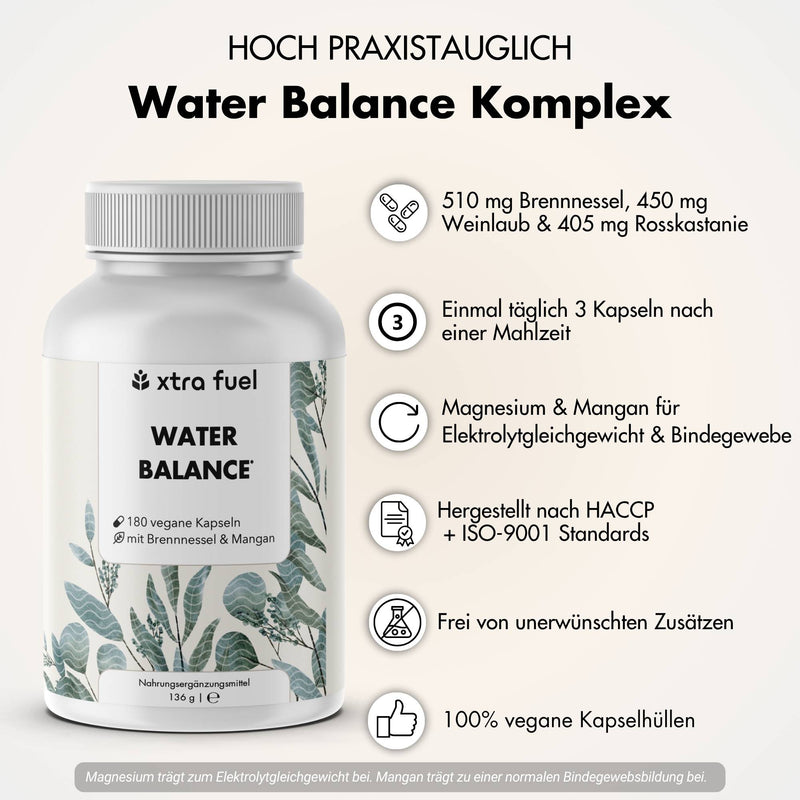Water Balance - 5-in-1 voedingsstoffencomplex voor elektrolytenbalans & lichte benen*