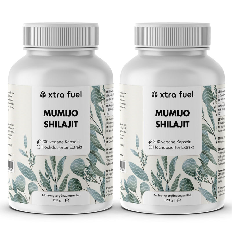 Shilajit-capsules - 200x Mumijo-capsules - prijs-prestatiewinnaar