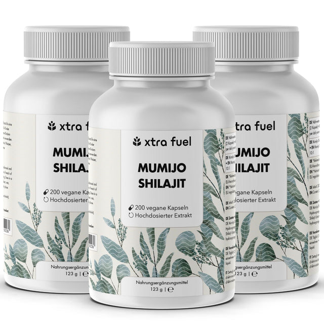 Shilajit-capsules - 200x Mumijo-capsules - prijs-prestatiewinnaar