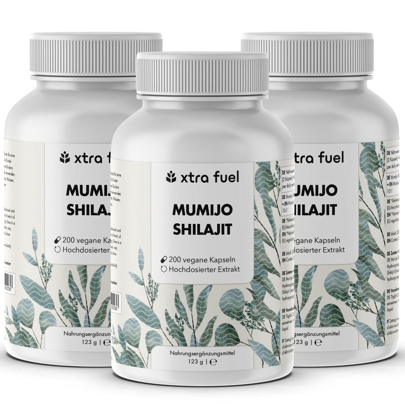 Shilajit-capsules - 200x Mumijo-capsules - prijs-prestatiewinnaar