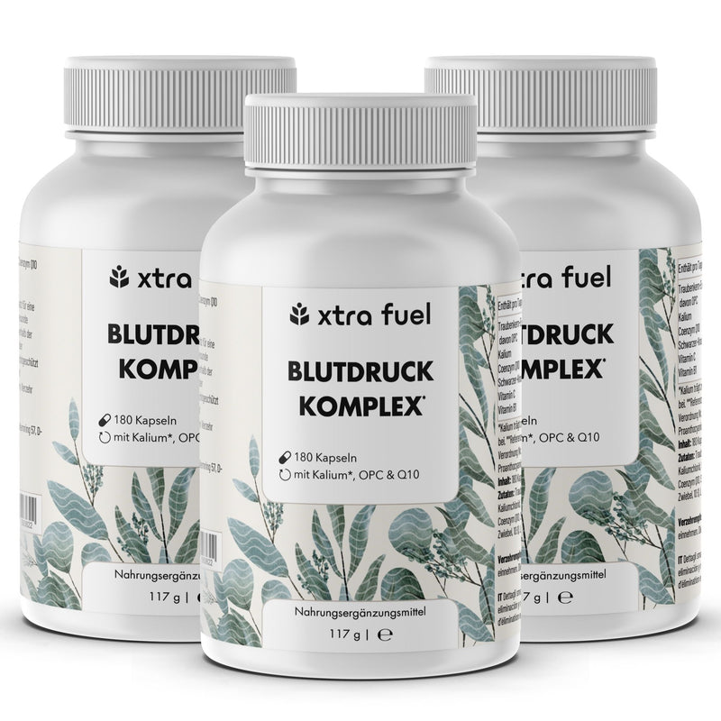 Bloeddrukcapsules* - OPC met kalium, Q10, zwarte knoflook & vitamine C