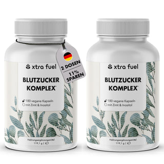 Bloedsuikercomplex* - voedingsstoffenmix met Ceylon kaneel, inositol & olijfblad