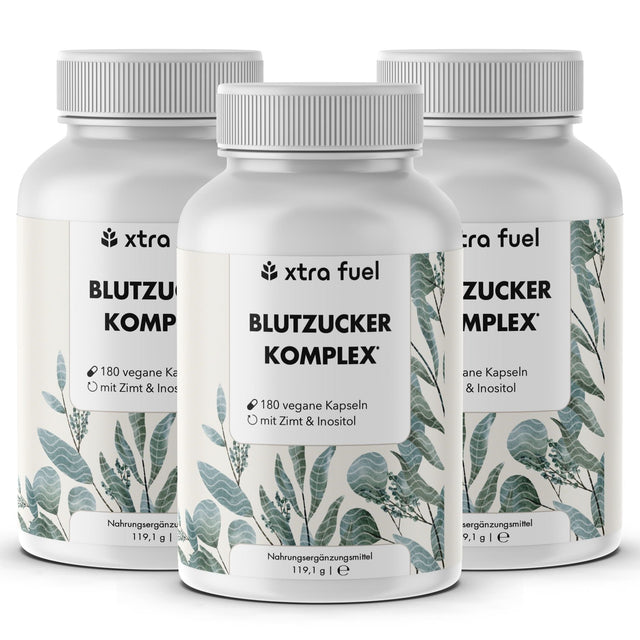 Bloedsuikercomplex* - voedingsstoffenmix met Ceylon kaneel, inositol & olijfblad
