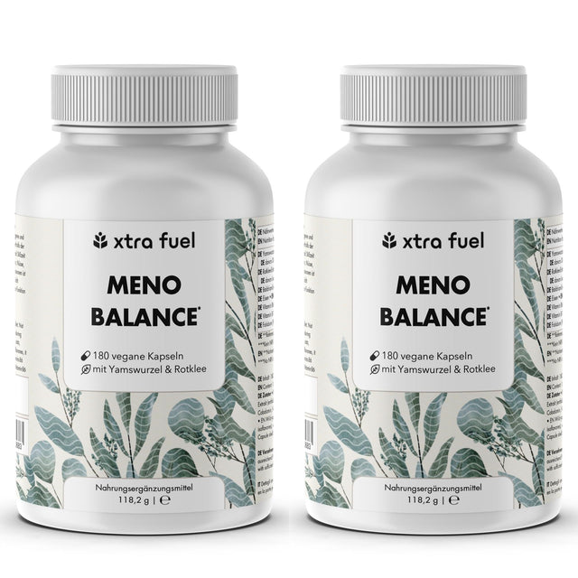 Menopauze capsules - Meno Balance - Natuurlijke formule met yamswortel, rode klaver, valeriaan & ijzer