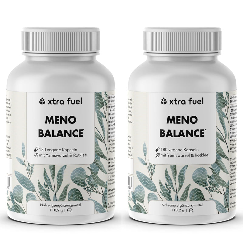 Menopauze capsules - Meno Balance - Natuurlijke formule met yamswortel, rode klaver, valeriaan & ijzer