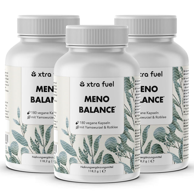 Menopauze capsules - Meno Balance - Natuurlijke formule met yamswortel, rode klaver, valeriaan & ijzer
