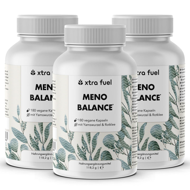 Menopauze capsules - Meno Balance - Natuurlijke formule met yamswortel, rode klaver, valeriaan & ijzer