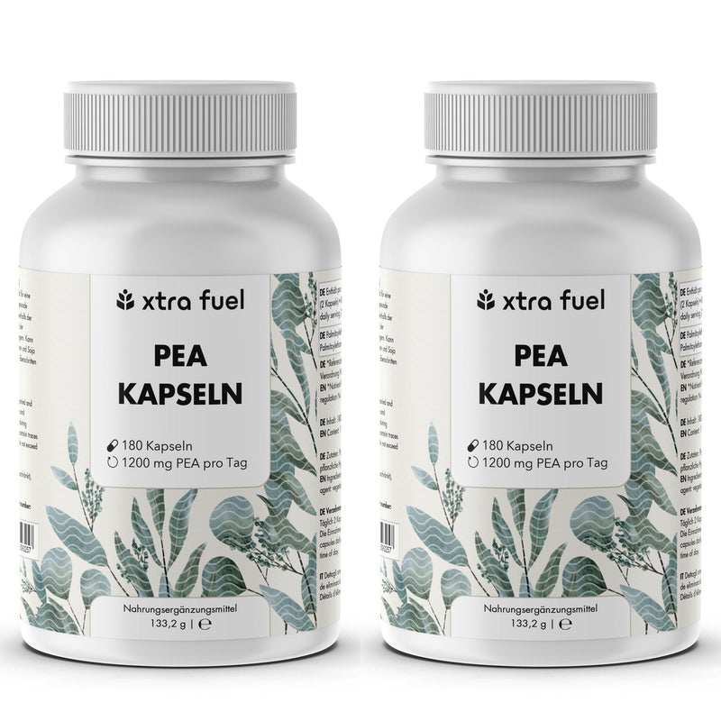 PEA Capsules - Gemicroniseerde Palmitoylethanolamide - 1200mg per dag