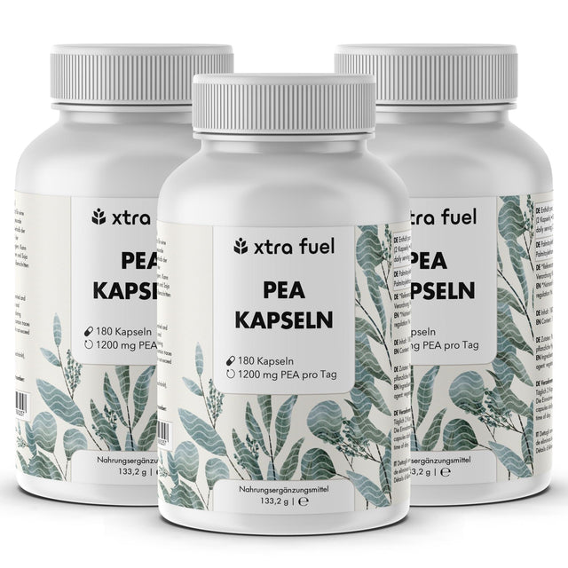 PEA Capsules - Gemicroniseerde Palmitoylethanolamide - 1200mg per dag