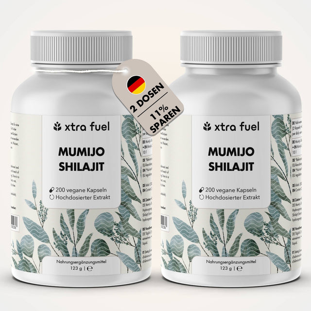 Shilajit capsules met >80% fulvozuur - Prijs-prestatie winnaar - Originele Himalaya Shilajit
