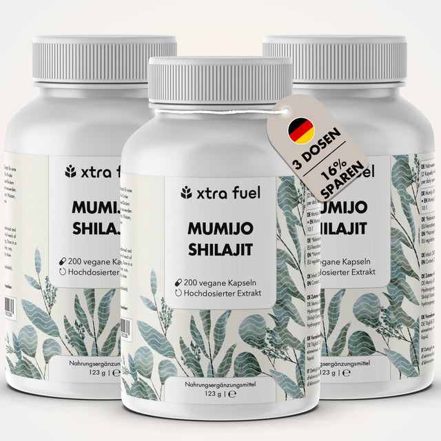 Shilajit capsules met >80% fulvozuur - Prijs-prestatie winnaar - Originele Himalaya Shilajit