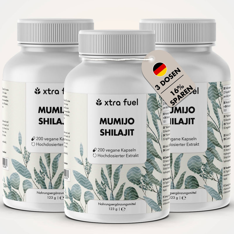 Shilajit capsules met >80% fulvozuur - Prijs-prestatie winnaar - Originele Himalaya Shilajit